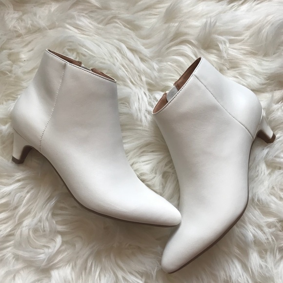 a new day white booties